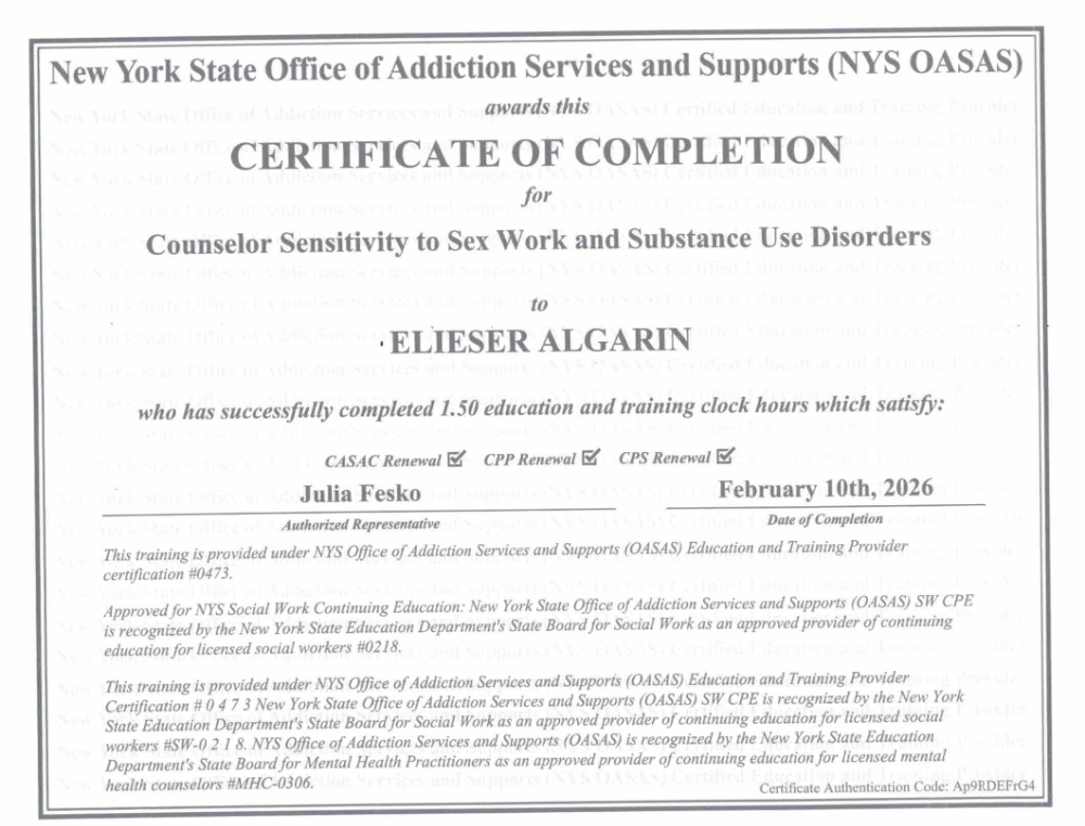 Certification 12