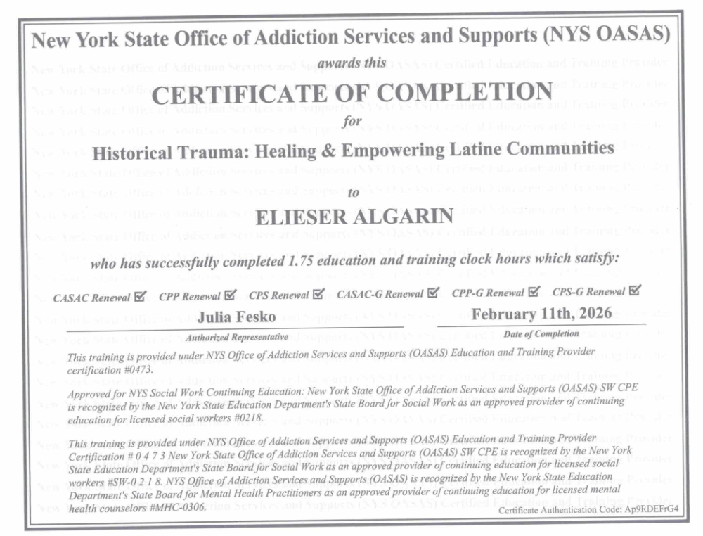 Certification 14